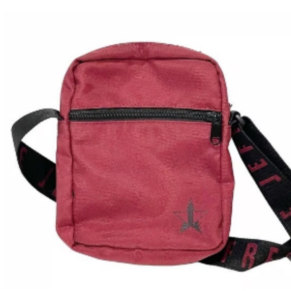New Jeffree Star Limited Release Burgundy Side Bag